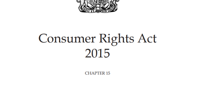 Consumer Rights Act 2015