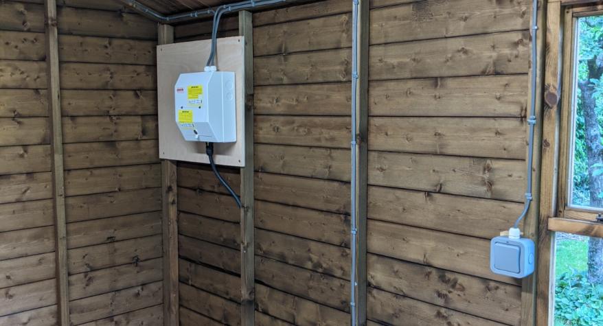 Shed, Garage and Garden Room Electrics