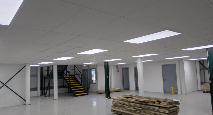 Commercial LED Lighting Installation Alton | Mezzanine Lighting