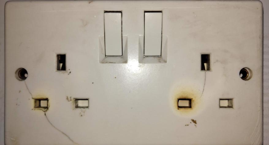 Burning Smell From a Portable Heater in Fleet
