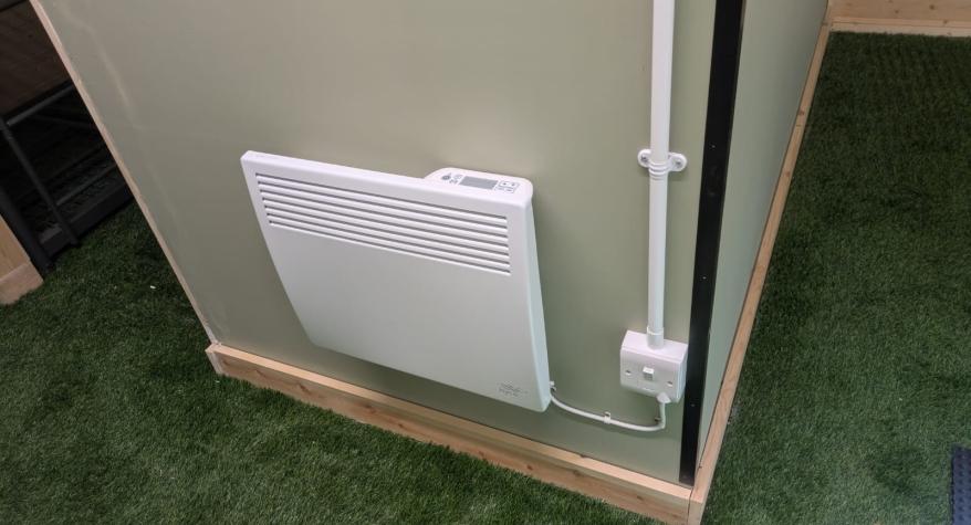 New Install at the Gordon Brown Centre, Rotherwick, Hook- Log Cabin Electrical Installation