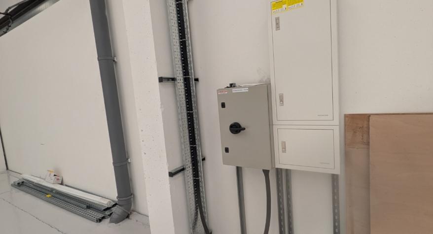 Commercial installation of new Distribution Circuits, Distribution Boards, and Containment in Alton