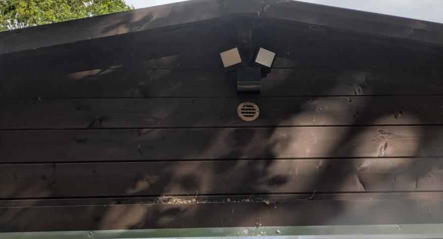 New Install at the Gordon Brown Centre, Rotherwick, Hook- Log Cabin Electrical Installation