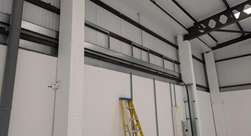 Commercial installation of new Distribution Circuits, Distribution Boards, and Containment in Alton