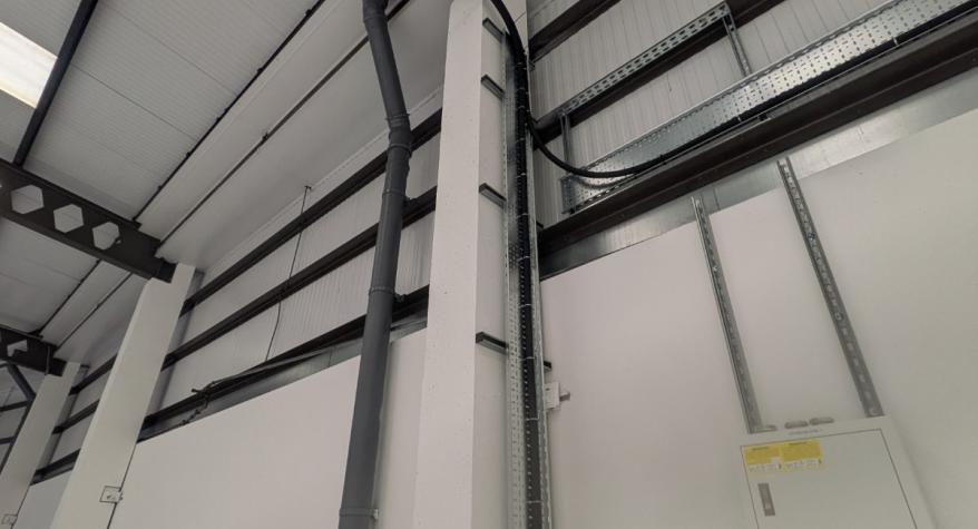 Commercial installation of new Distribution Circuits, Distribution Boards, and Containment in Alton