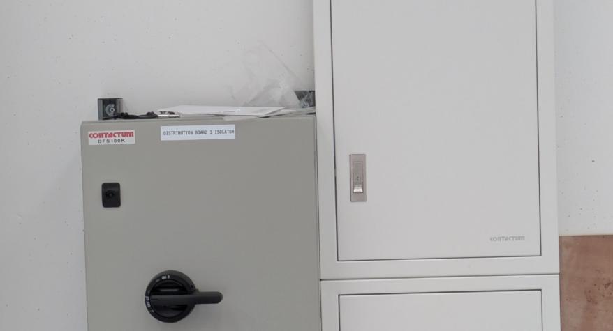 Commercial installation of new Distribution Circuits, Distribution Boards, and Containment in Alton