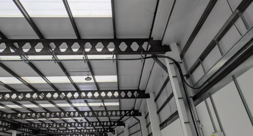 Commercial installation of new Distribution Circuits, Distribution Boards, and Containment in Alton