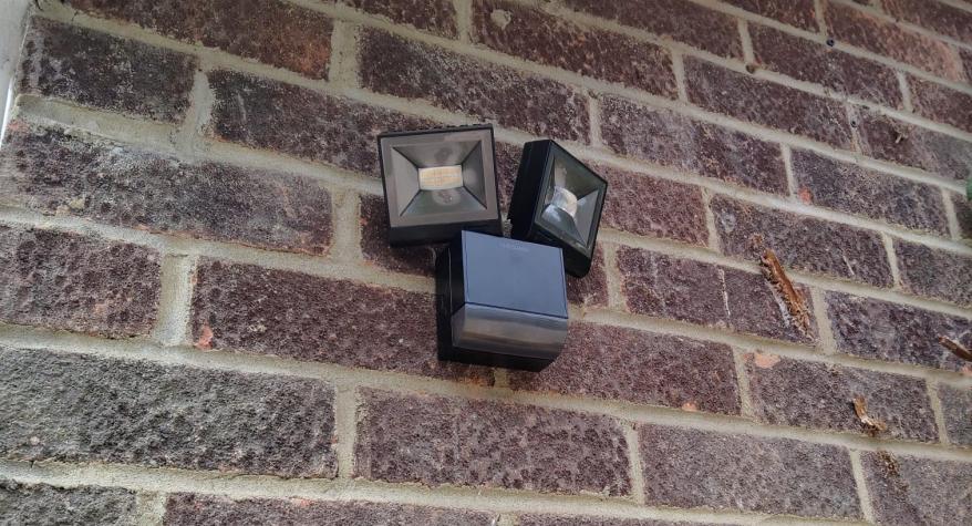 Outside Lighting Installation in Alton