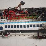 Burnt-Out Fuse Board in Four Marks: The Danger of Loose Electrical Connections
